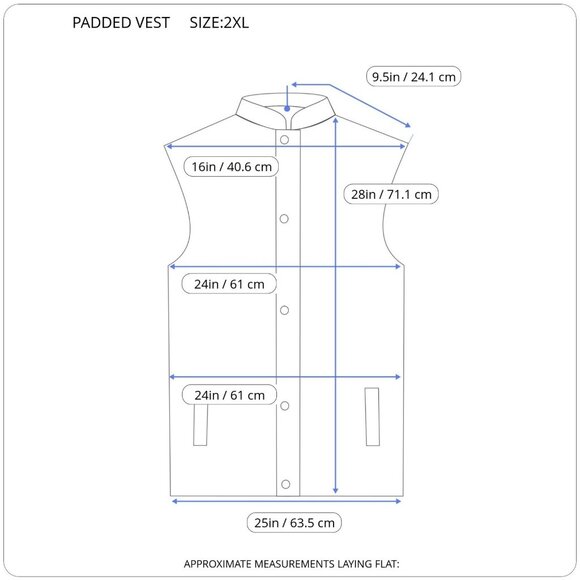 Women Padded Quilted Vest Size XXL Bright Pink High Neck Full Zipper Adjustable - Picture 7 of 7